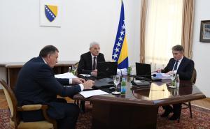 Foto: A.K./Radiosarajevo.ba / Dodik, Džaferović i Komšić
